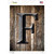 Letter F Wholesale Novelty Rectangle Sticker Decal