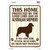 Protected By An Australian Shepherd Wholesale Novelty Rectangle Sticker Decal