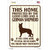 Protected By A German Shepherd Wholesale Novelty Rectangle Sticker Decal