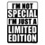 Im Not Special Wholesale Novelty Rectangle Sticker Decal