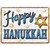 Happy Hanukkah Wholesale Novelty Rectangle Sticker Decal