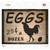 Eggs 25 Cents A Dozen Wholesale Novelty Rectangle Sticker Decal