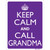 Keep Calm And Call Grandma Wholesale Novelty Rectangle Sticker Decal