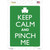 Keep Calm And Pinch Me Wholesale Novelty Rectangle Sticker Decal