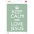 Keep Calm Love Jesus Wholesale Novelty Rectangle Sticker Decal