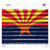 Arizona Flag Wholesale Novelty Rectangle Sticker Decal