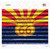 Route 66 Arizona Flag Wholesale Novelty Rectangle Sticker Decal