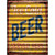 Ice Cold Beer Corrugated Effect Wholesale Novelty Rectangle Sticker Decal