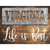 Virginia Stencil Life is Best Wholesale Novelty Rectangle Sticker Decal