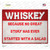 Whiskey and a Great Story Wholesale Novelty Rectangle Sticker Decal