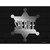 Sheriff Badge Wholesale Novelty Rectangle Sticker Decal