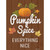 Pumpkin Spice Wholesale Novelty Rectangle Sticker Decal