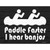 Paddle Faster I Hear Banjos Wholesale Novelty Rectangle Sticker Decal