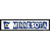 Minnesota Outline Wholesale Novelty Narrow Sticker Decal