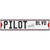 Pilot Blvd Wholesale Novelty Narrow Sticker Decal