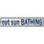 Out Sun Bathing Wholesale Novelty Narrow Sticker Decal