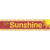 Hello Sunshine Pink Wholesale Novelty Narrow Sticker Decal