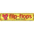 Flip Flop Worn Here Wholesale Novelty Narrow Sticker Decal