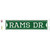 Rams Dr Wholesale Novelty Narrow Sticker Decal