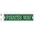 Pirates Baseball Way Wholesale Novelty Narrow Sticker Decal