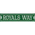 Royals Way Wholesale Novelty Narrow Sticker Decal