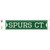 Spurs Ct Wholesale Novelty Narrow Sticker Decal