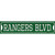 Rangers Blvd Wholesale Novelty Narrow Sticker Decal