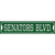 Senators Blvd Wholesale Novelty Narrow Sticker Decal