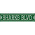 Sharks Blvd Wholesale Novelty Narrow Sticker Decal