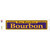 Bourbon Purple Wholesale Novelty Narrow Sticker Decal