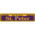 St. Peter Purple Wholesale Novelty Narrow Sticker Decal