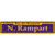 N. Rampart Purple Wholesale Novelty Narrow Sticker Decal