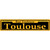 Toulouse Yellow Wholesale Novelty Narrow Sticker Decal