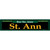 St. Ann Green Wholesale Novelty Narrow Sticker Decal