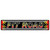 Pit Road Racing Flames Wholesale Novelty Narrow Sticker Decal