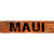 Maui Wholesale Novelty Narrow Sticker Decal