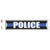 Police Blue Line Wholesale Novelty Narrow Sticker Decal