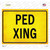 PED XING Wholesale Novelty Rectangle Sticker Decal