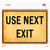Use Next Exit Wholesale Novelty Rectangle Sticker Decal