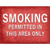 Smoking Permitted in This Area Only Wholesale Novelty Rectangle Sticker Decal