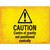 Caution Wholesale Novelty Rectangle Sticker Decal