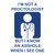 Im Not A Proctologist Wholesale Novelty Rectangle Sticker Decal