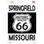 Springfield Missouri Historic Route 66 Wholesale Novelty Rectangle Sticker Decal