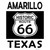 Amarillo Texas Historic Route 66 Wholesale Novelty Rectangle Sticker Decal