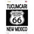 Tucumcari New Mexico Historic Route 66 Wholesale Novelty Rectangle Sticker Decal