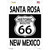 Santa Rosa New Mexico Historic Route 66 Wholesale Novelty Rectangle Sticker Decal