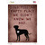 Dogs Fill An Empty Place Wholesale Novelty Rectangle Sticker Decal