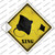 Stingray Xing Wholesale Novelty Diamond Sticker Decal