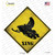 Snow Mobile Xing Wholesale Novelty Diamond Sticker Decal