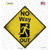 No Way Out Wholesale Novelty Diamond Sticker Decal